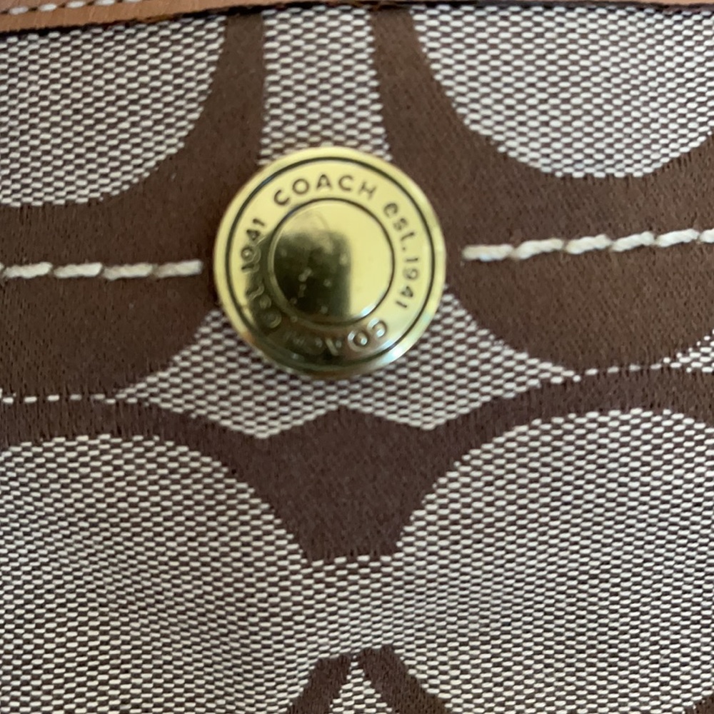 Coach Signature Collection Handbag - Picture 3 of 10